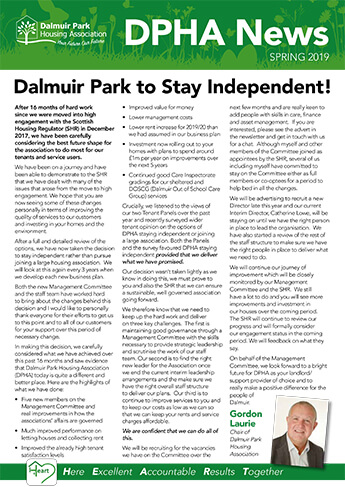 Spring 2019 Newsletter